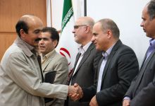 گزارش تصویری از مراسم تقدیر از کارمند نمونه در دانشگاه صنعتی شاهرود
